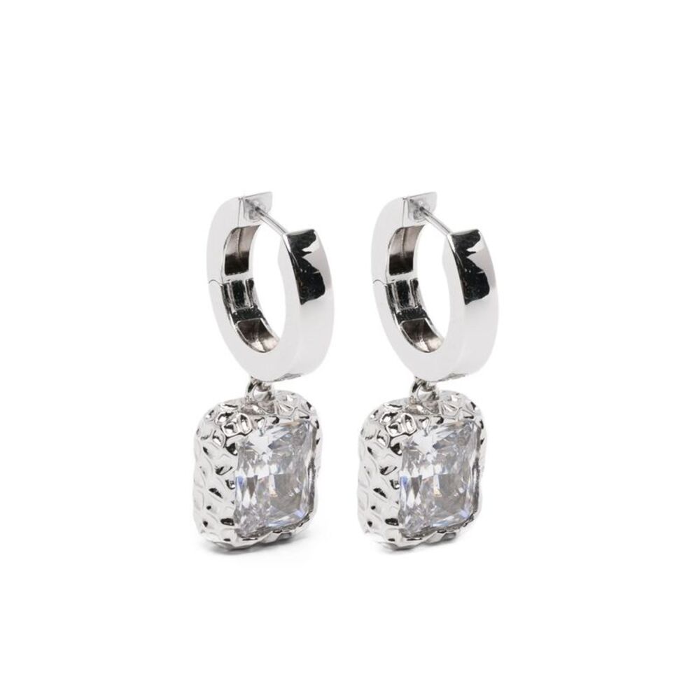 Darkai Silver Earrings Men